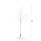 3ft. Pre-Lit White Birch Artificial Tree, Warm White LED Lights